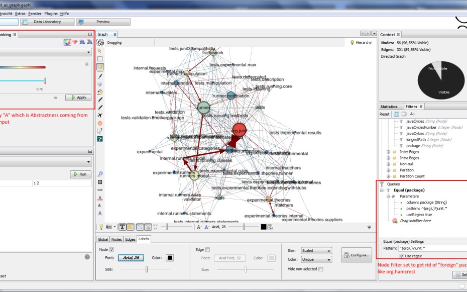 Visualizing and Analyzing Java Dependency Graph with Gephi DZone Java
