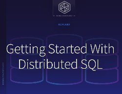 Getting Started With Distributed SQL